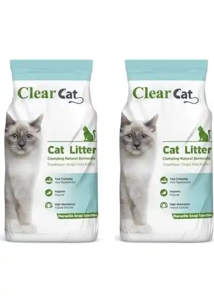 Clear Cat Marsilya Sabunu Kokulu İnce Taneli Kedi Kumu Ürün İncelemesi ve Özellikleri