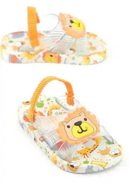 Çocuklar İçin Hafif ve Suya Dayanıklı Lastikli Yazlık Havuz ve Plaj Terliği