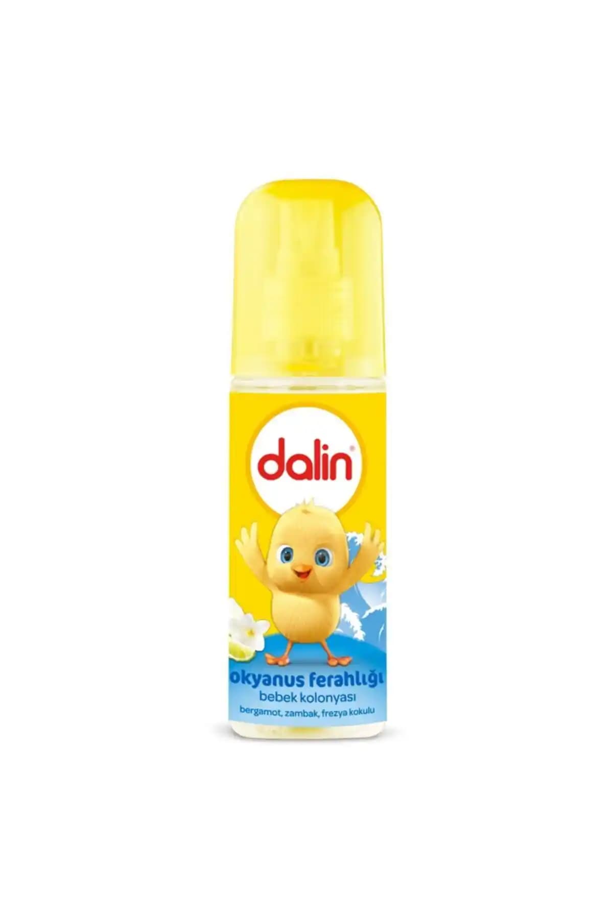 Dalin Dalın Kolonya 100ml Okyanus Ferahlığı Hafif ve Doğal Koku ile Günlük Kullanım İçin Uygun