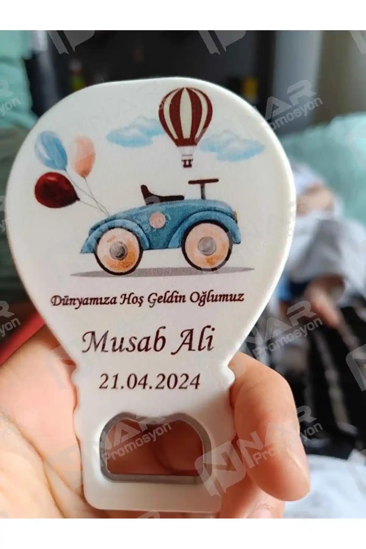 Doğrukan 40 Adet Yenidoğan Magnet Seti Bebek Odası ve Hediye İçin Uygun Tasarım