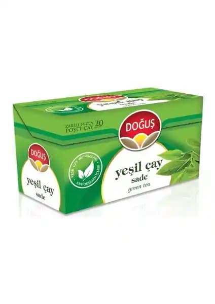 Doğuş Yeşil Çay 20'li Paket: Doğal ve Hafif Bir Sağlıklı İçecek Seçeneği