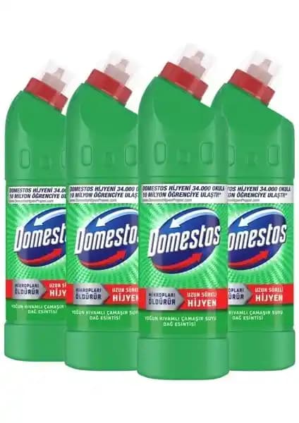 Domestos Yoğun Kıvamlı Çamaşır Suyu Dağ Esintisi ile Hijyen ve Temizlikte Güçlü Performans