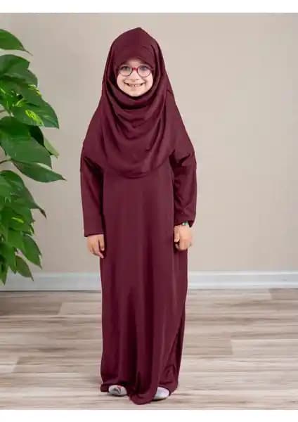 Dua' İs Tek Parça Kız Çocuk Namaz Elbisesi: Rahat ve Pratik Tasarım Özellikleri