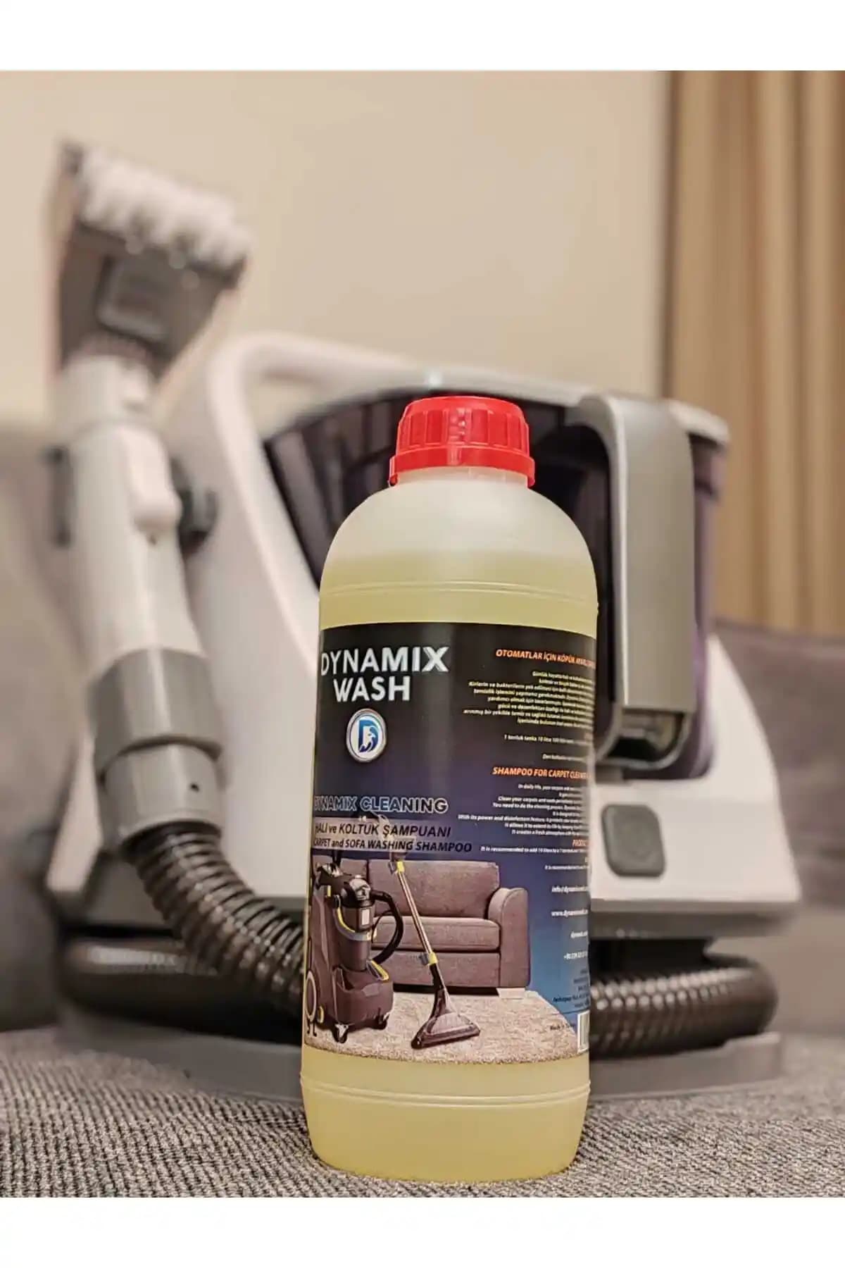 Dynamix Wash Halı ve Koltuk Yıkama Makinesi Şampuanı Temizlikte Güvenilir ve Etkili Çözüm