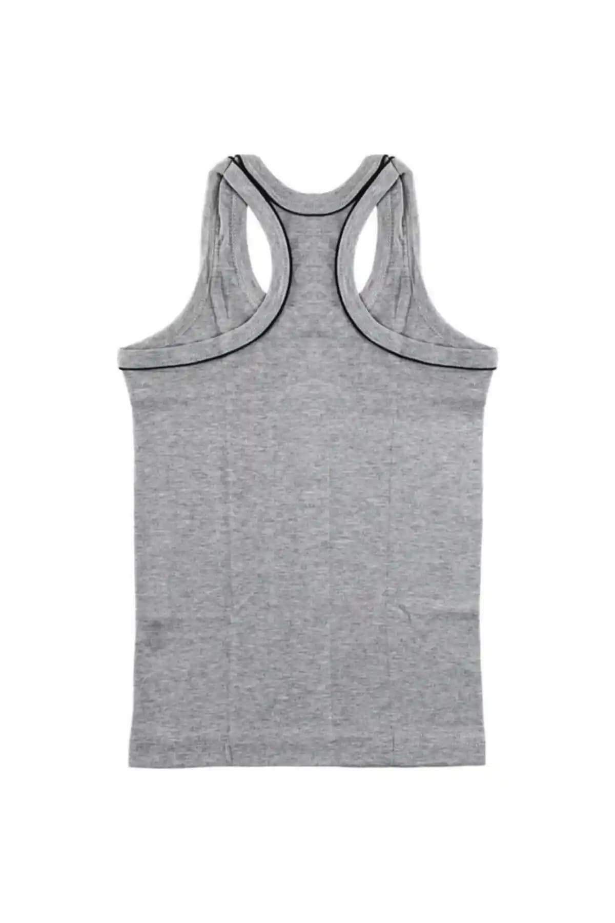 Erkek Çocuk Gri 6'lı Spor Atlet: Konfor ve Dayanıklılık Sunan Modern Tasarım