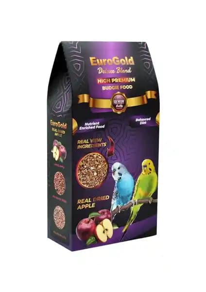 EuroGold Deluxe Elmalı Muhabbet Yemi: Doğal ve Besleyici Kuş Yemeği Seçeneği