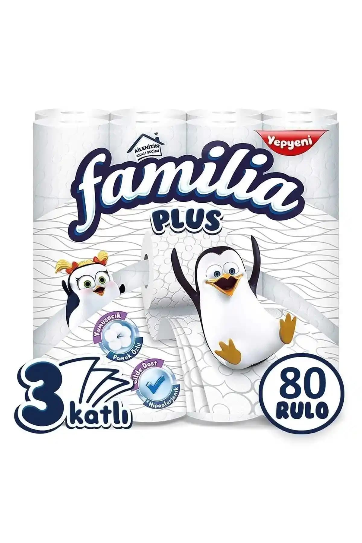 Familia 40’lı 3 Katlı Tuvalet Kağıdı: Yüksek Kalite ve Ekonomik Kullanım İçin İdeal