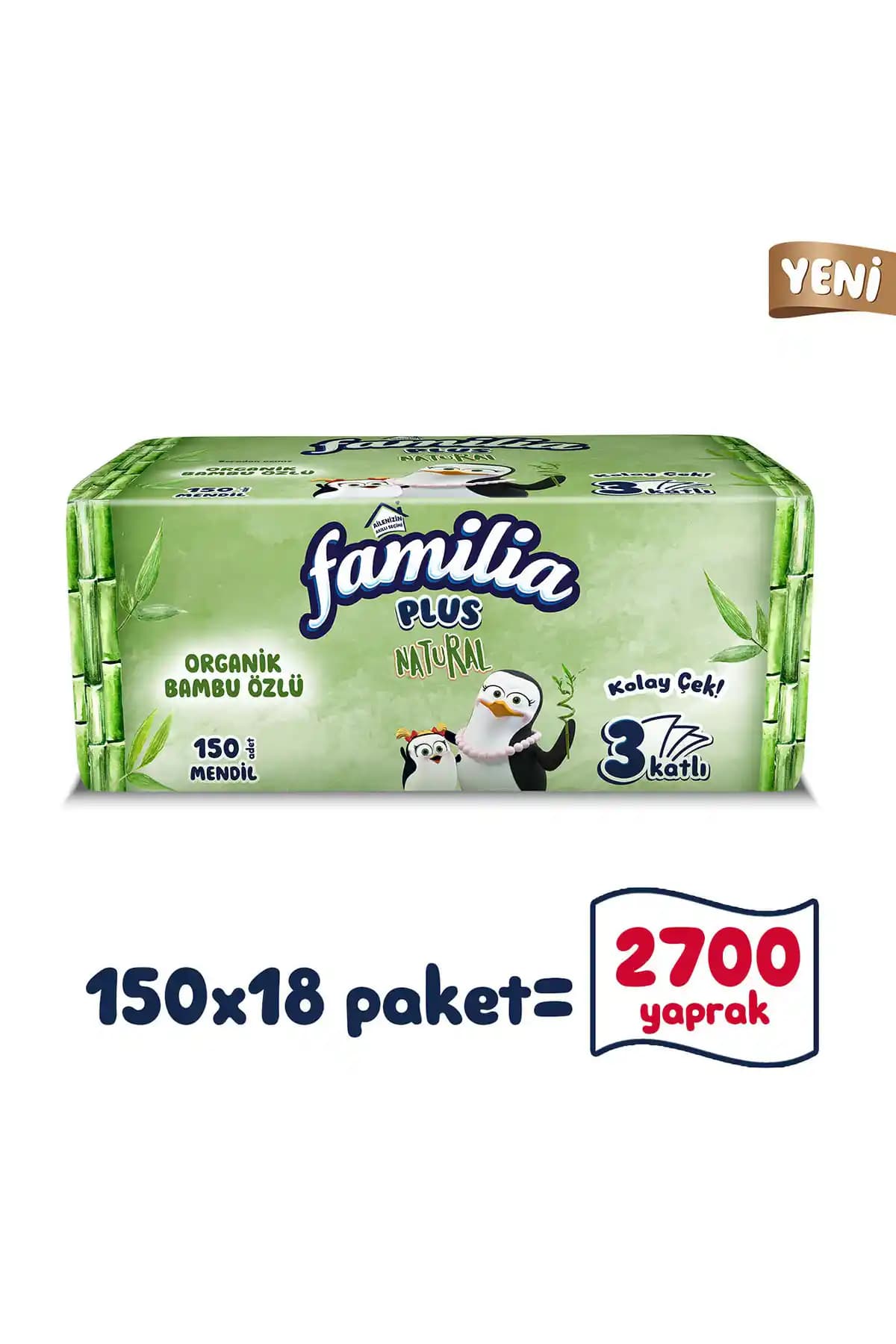 Familia Plus Natural Çek Al Mendil: Doğal ve Pratik Hijyen Çözümü