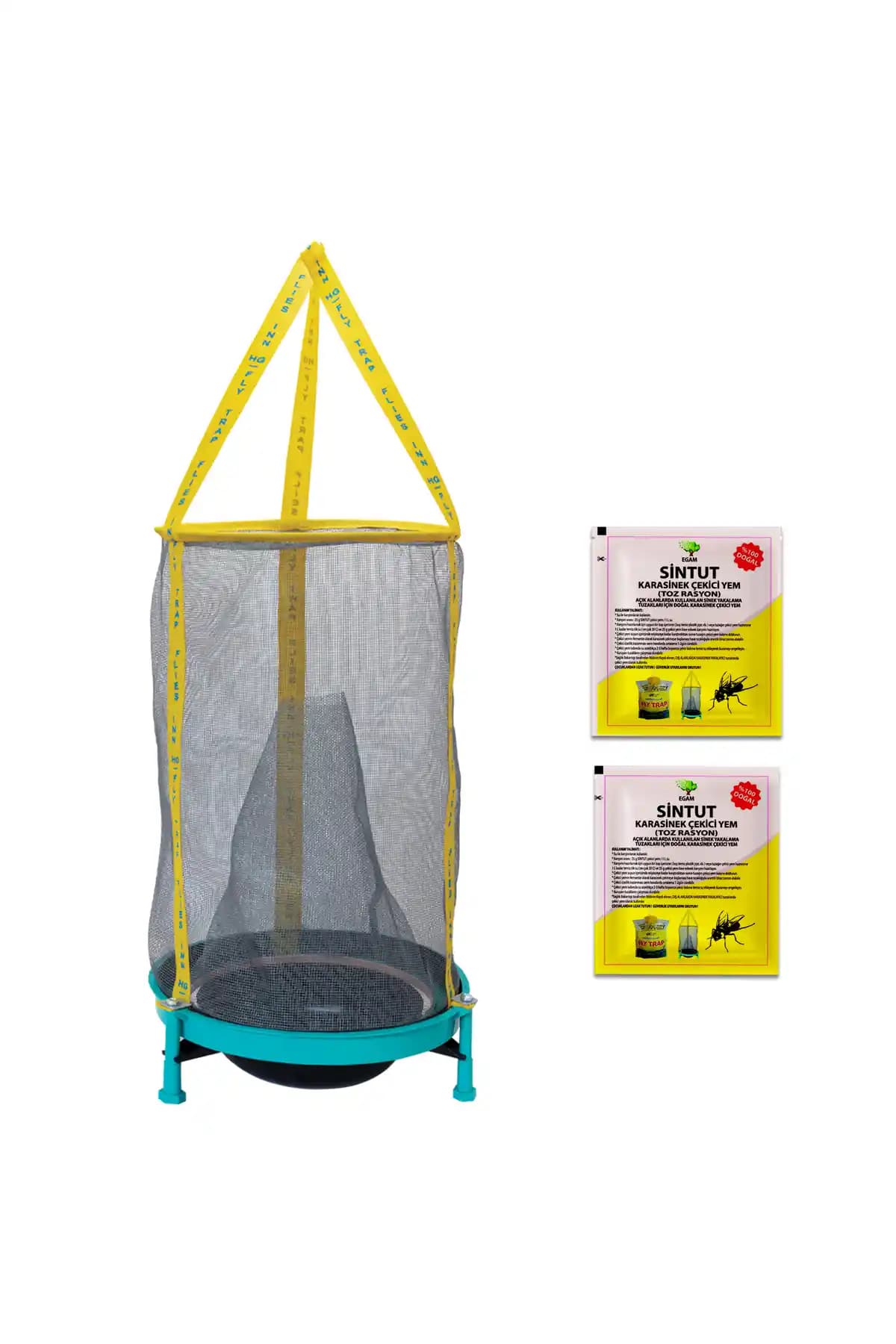 Flies Inn Hg Yeni Nesil Karasinek Tuzağı: Doğal ve Güvenilir Sinekle Mücadele Çözümü