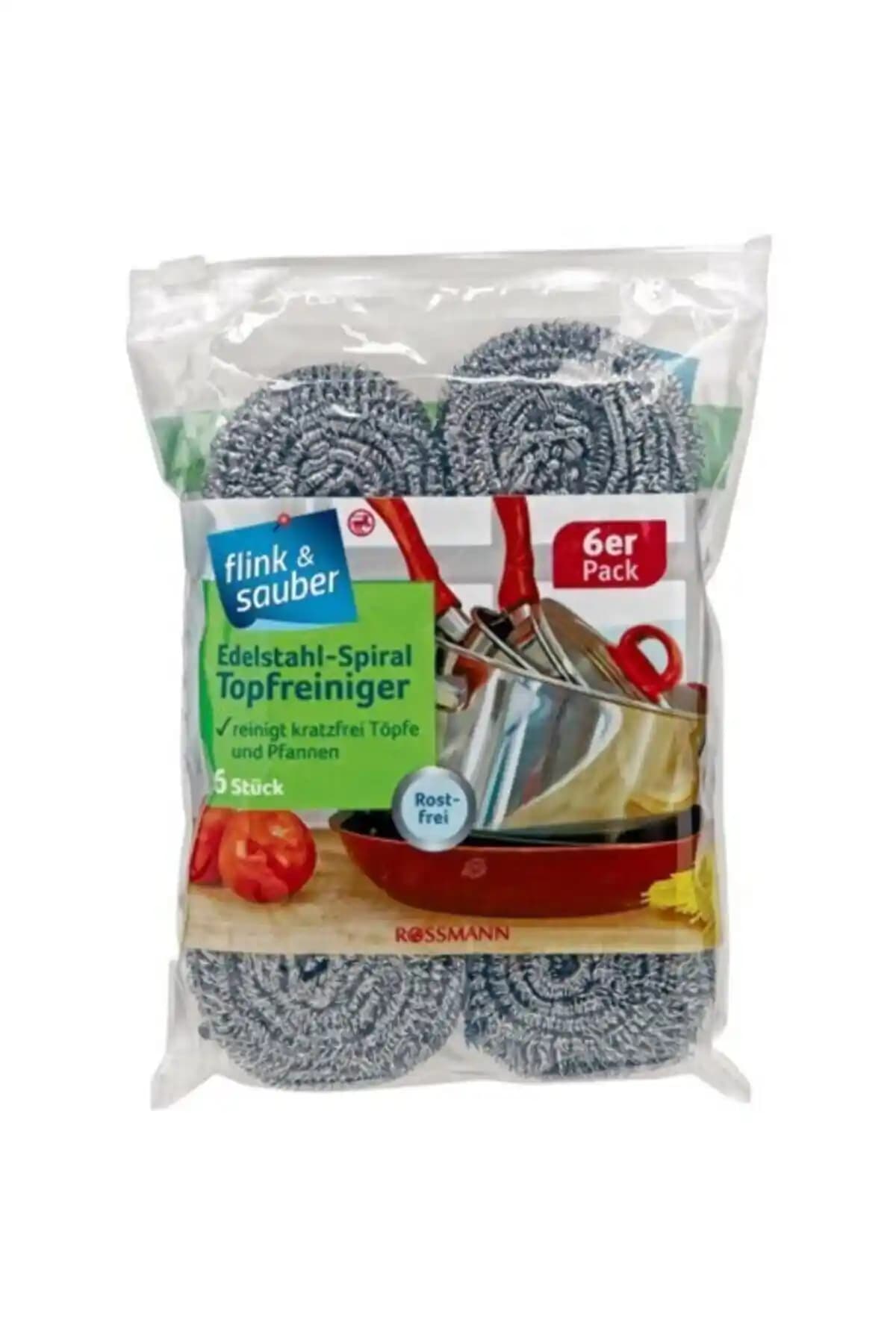 Flink Sauber Spiral Tel 6'lı Paslanmaz Çelik Temizlik Aracı Ürün Tanıtımı ve Kullanım Rehberi