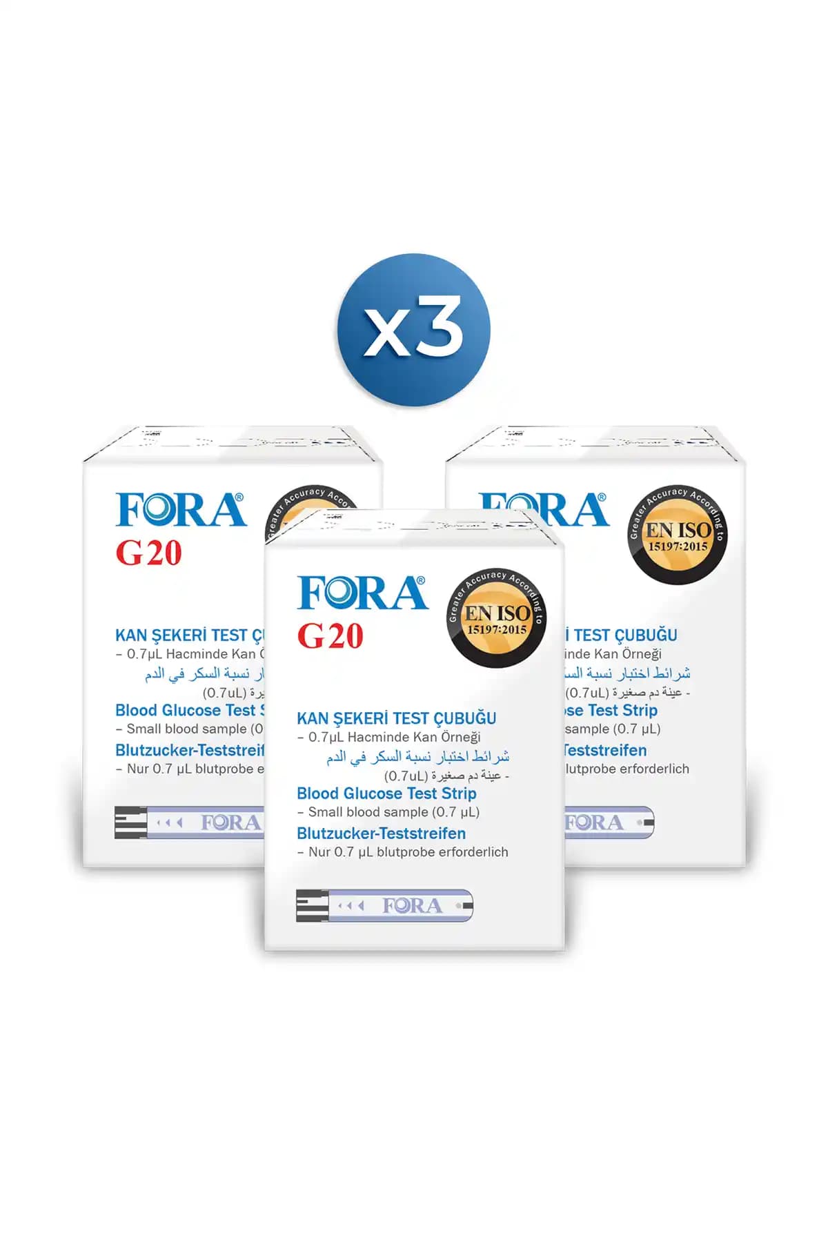 FORA G20 Şeker Ölçüm Çubuğu: Güvenilir ve Ekonomik Kan Şekeri Takip Çözümü