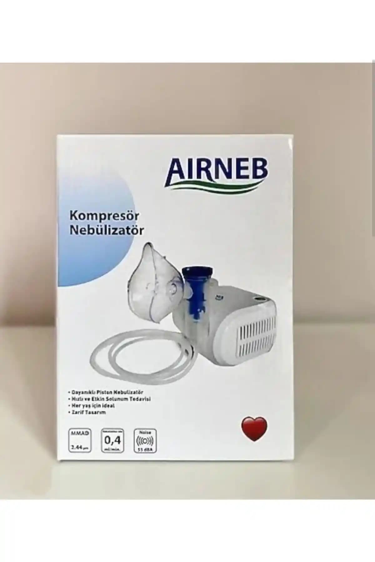 Freely Airneb Nebulizatör Plus: Yüksek Performanslı Taşınabilir Solunum Cihazı