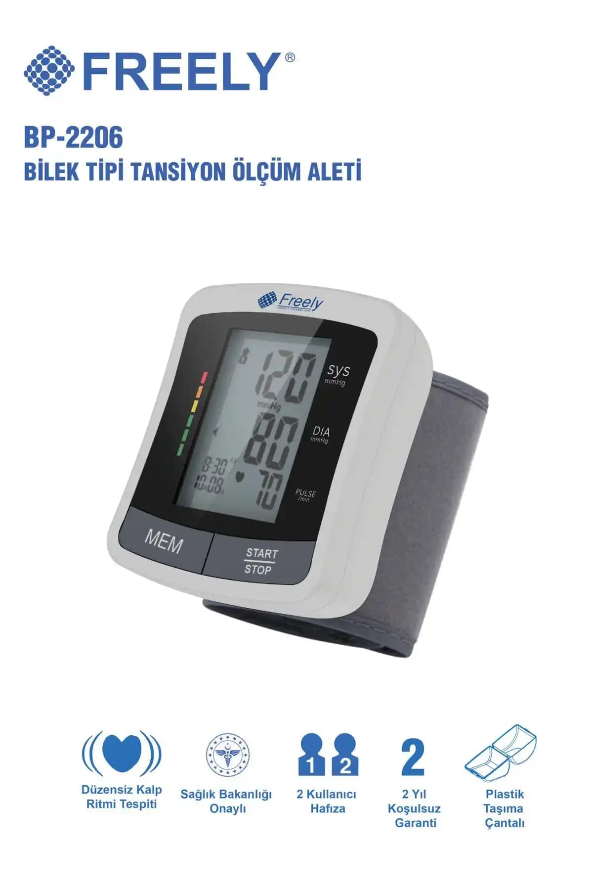 Freely Bp-2206 Bilek Tipi Dijital Otomatik Tansiyon Ölçüm Cihazı İncelemesi ve Kullanım Avantajları
