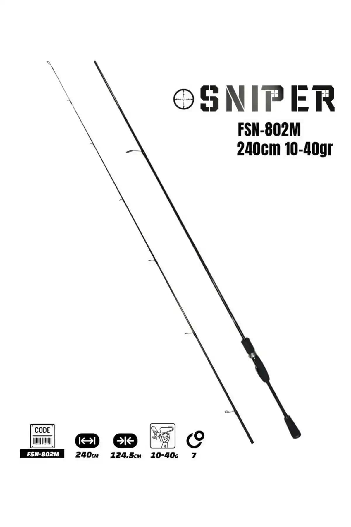 Fujin Sniper FSN-802M 240cm Spin Kamış İncelemesi ve Kullanım Özellikleri