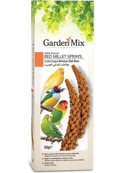 Garden Mix %100 Doğal Kırmızı Dal Darı Kuş Yemi Sağlıklı ve Besleyici Alternatif