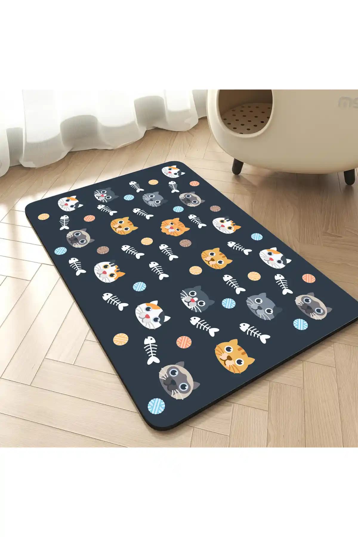 Genel Markalar Evcil Hayvan Besleme Matı: Konfor ve Hijyen Sağlayan Şık Tasarım