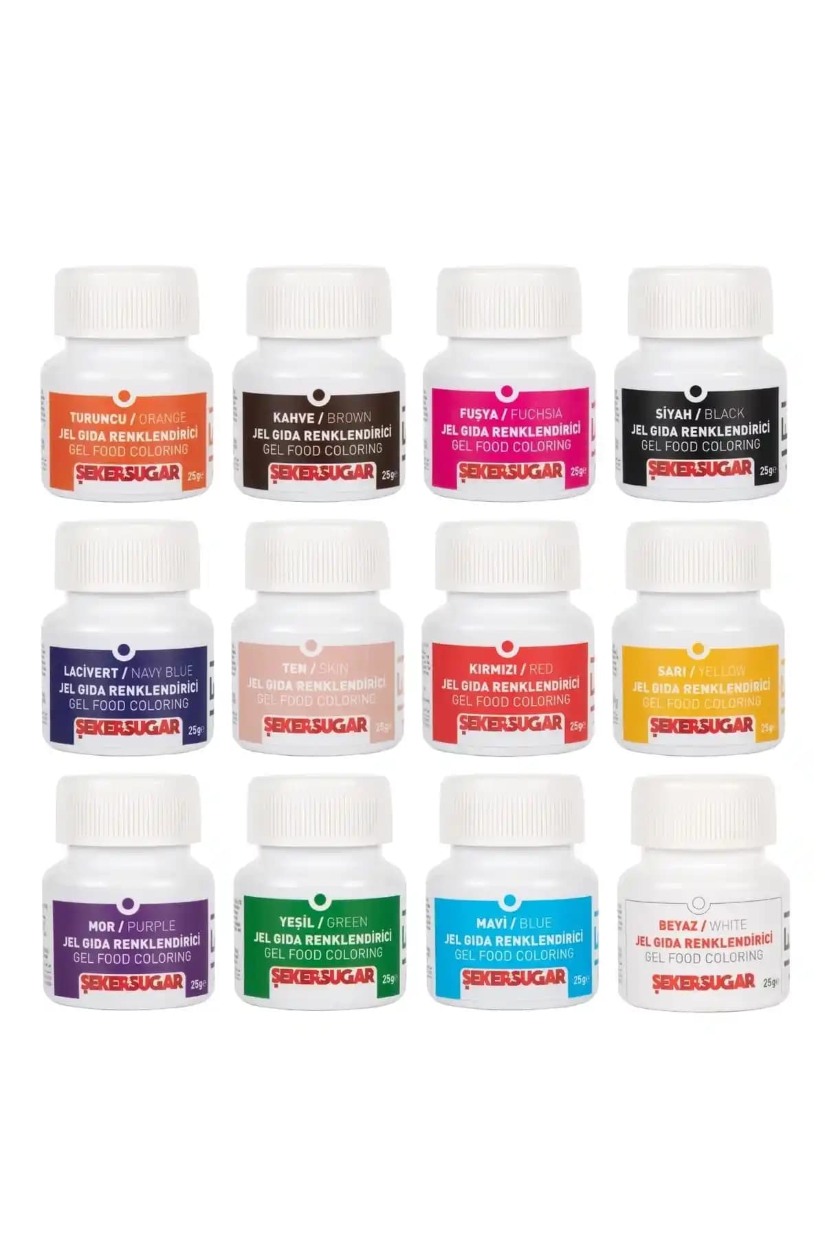 Genel Markalar Kırmızı Jel Gıda Boyası 25g - Pastacılık ve Dekorasyon İçin Güvenilir Renkli Ürün