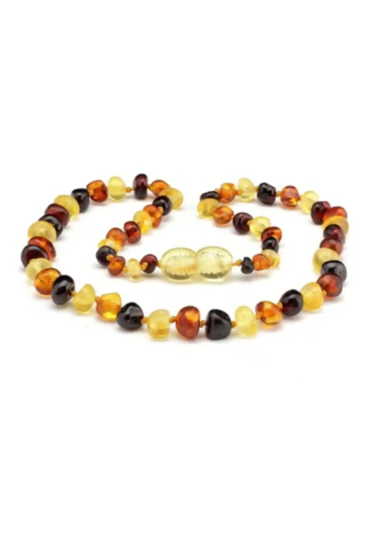 Genel Markalar Sertifikalı Doğal Baltık Kehribar Bebek Diş Çıkarma Kolyesi Özellikleri ve Güvenlik Bilgileri