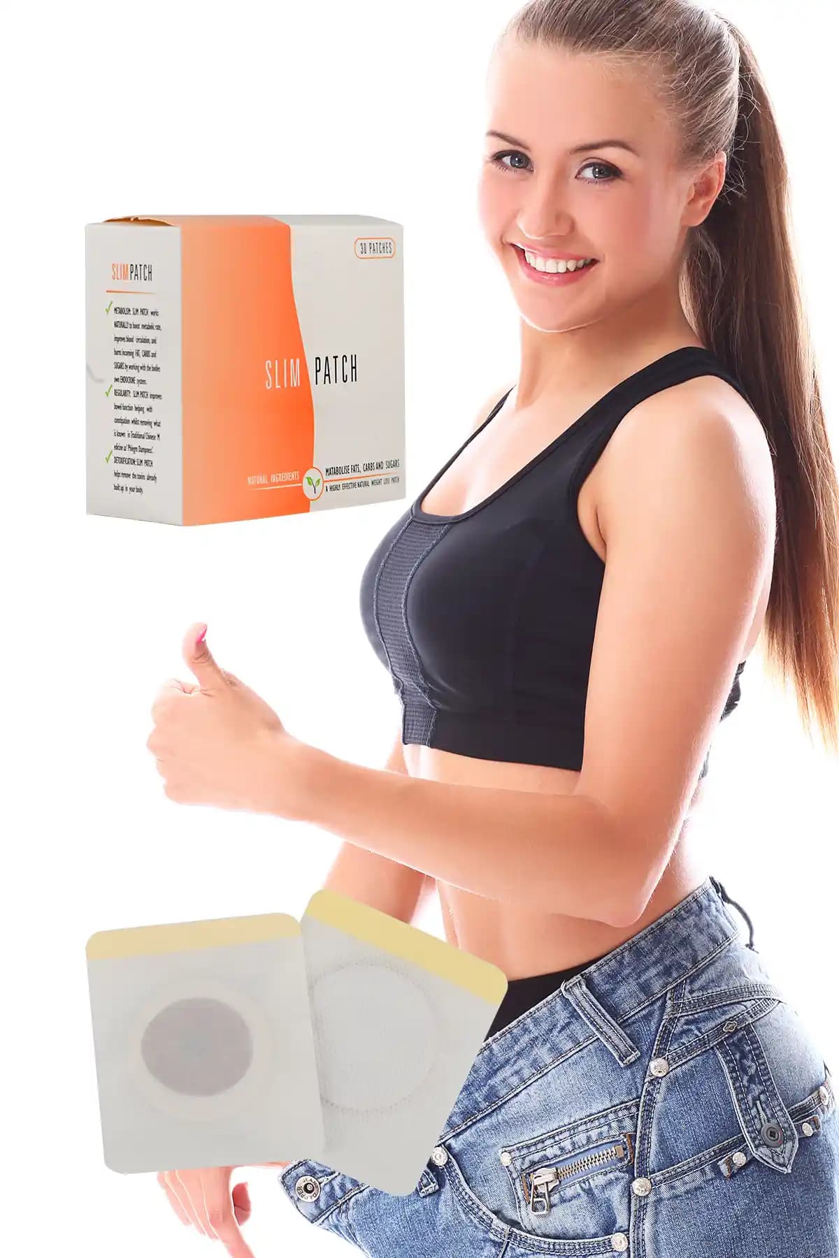 Genel Markalar Slim Patch 60 Adet Klasik Yağ Bandı ile Göbek Bölgesinde Etkili Yağ Yakımı