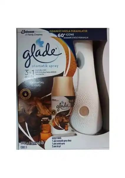 Glade Otomatik Oda Spreyi Makinesi ve Yedek: Modern Tasarım ve Kaliteli Koku Deneyimi