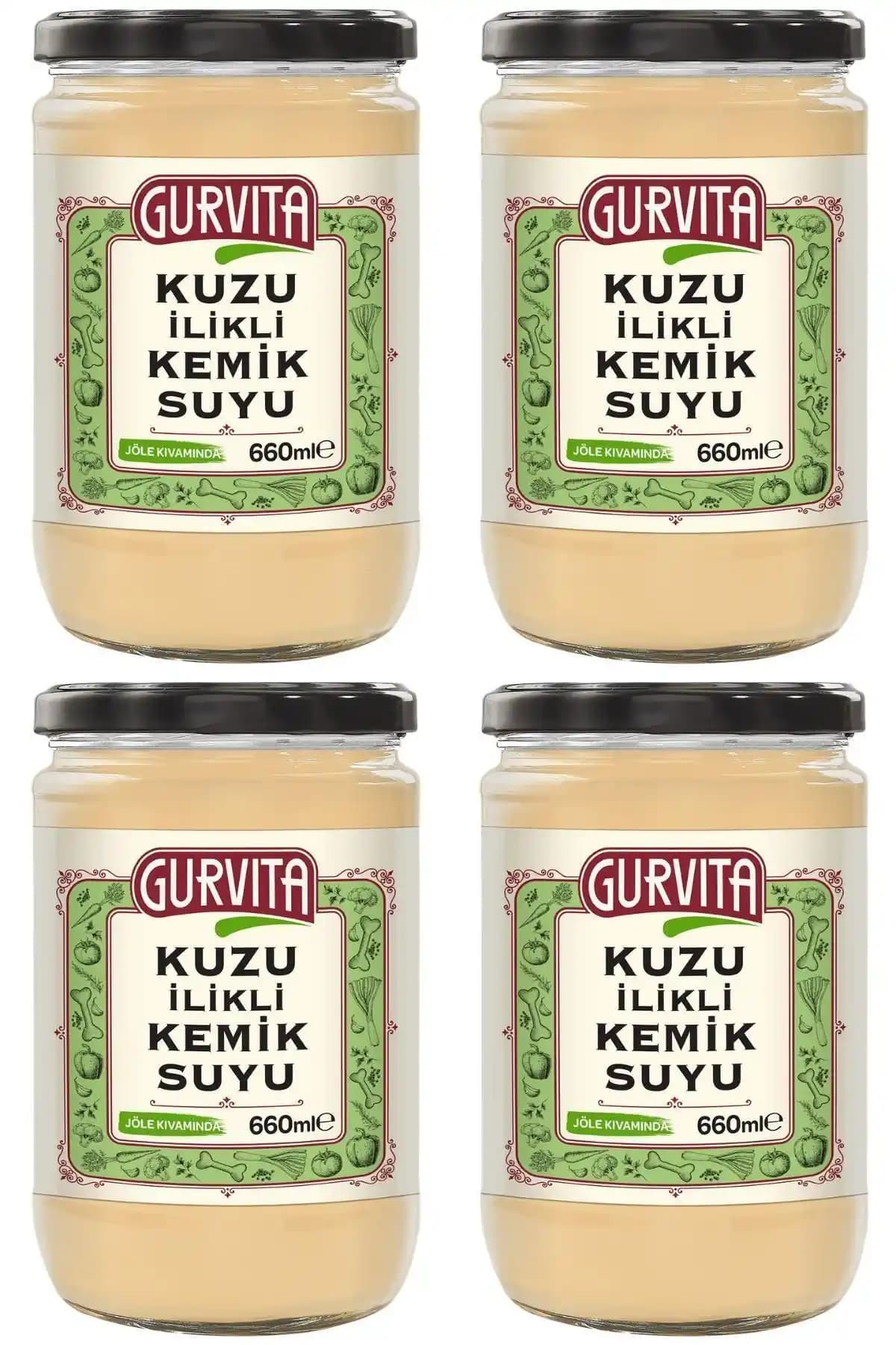 Gurvita Kıvamında Kuzu İlikli Kemik Suyu Sağlıklı Yaşam ve Bağışıklık Güçlendirme