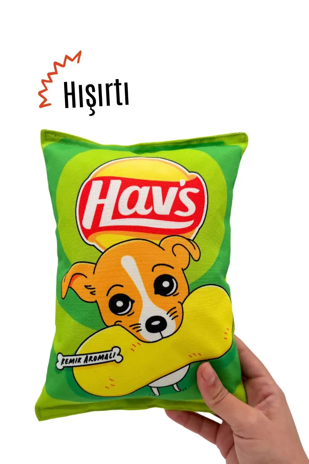 Havhav Hav's Peluş Cips Köpekler İçin Eğlenceli ve Güvenli Oyuncak Ürünü Özellikleri