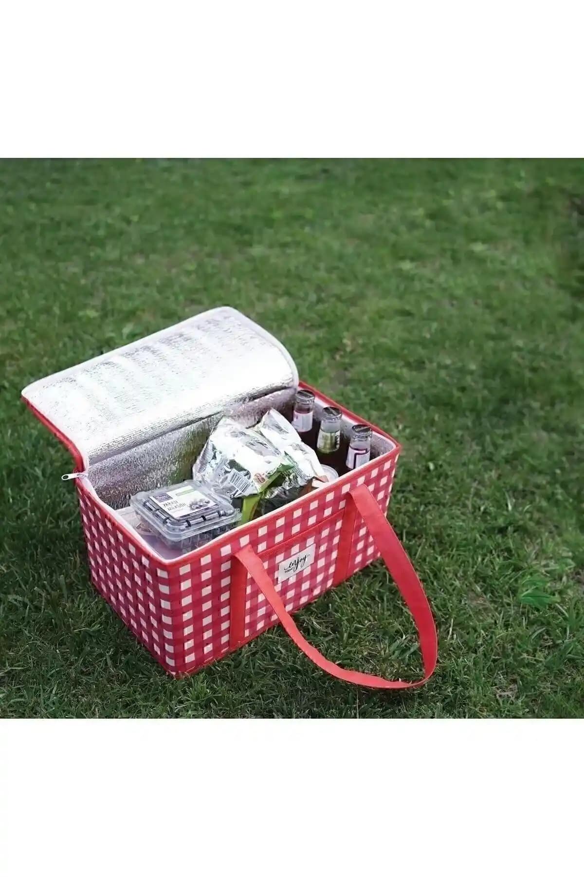 Helen's Home 15 Lt Termal Kamp ve Piknik Yemek Taşıma Çantası Günlük Açık Hava Aktiviteleri İçin