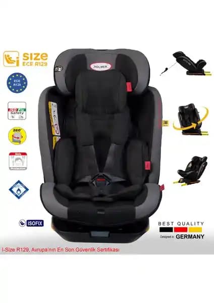 Holmer Kids Maxi Protect Aero ve Yoyko Bear 360° Dönebilir Oto Koltuğu Karşılaştırması