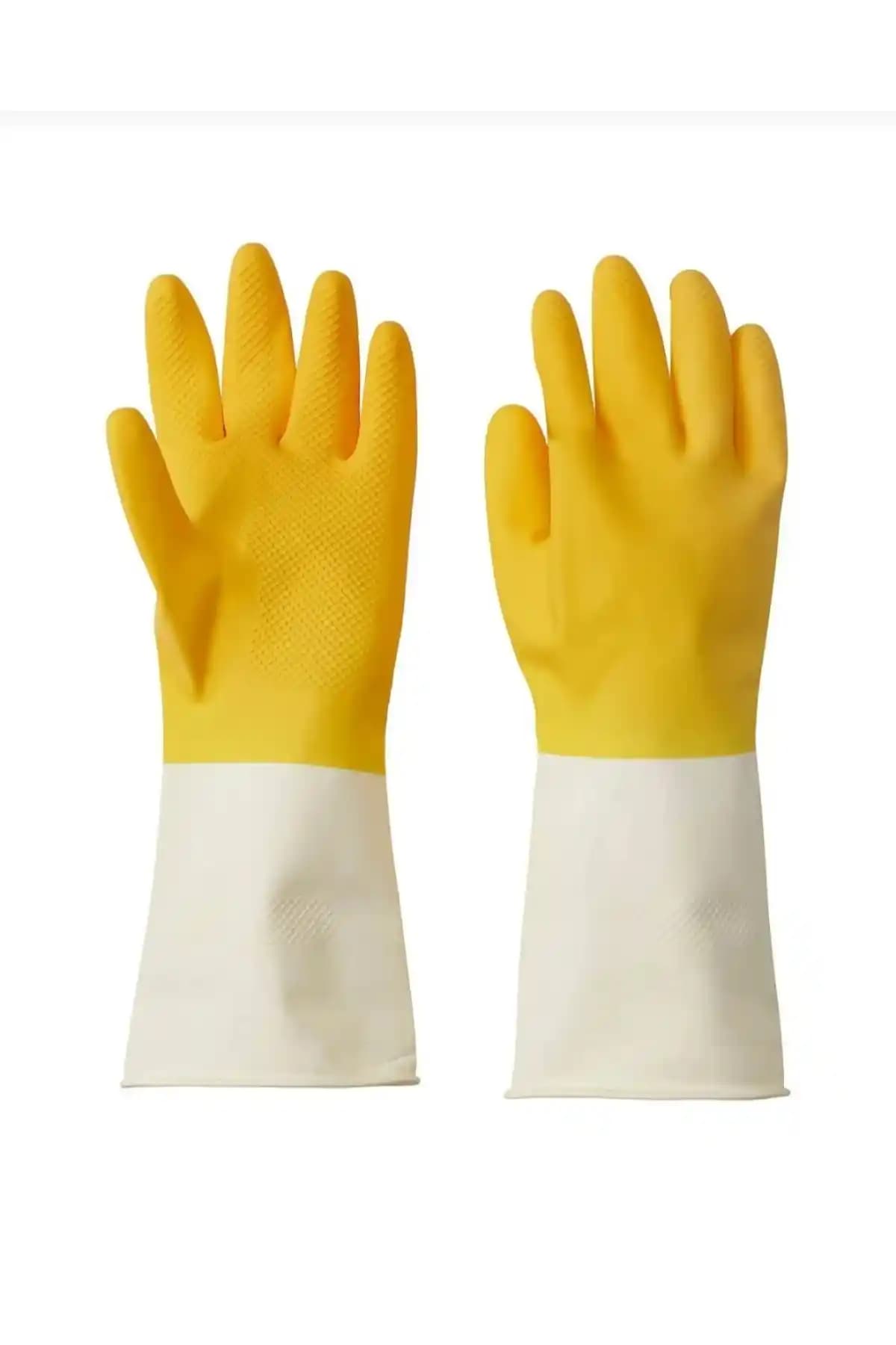 IKEA Rinnig Temizlik Eldiveni M Beden Koyu Yeşil Dayanıklı ve Uzun Kullanım İçin Uygun