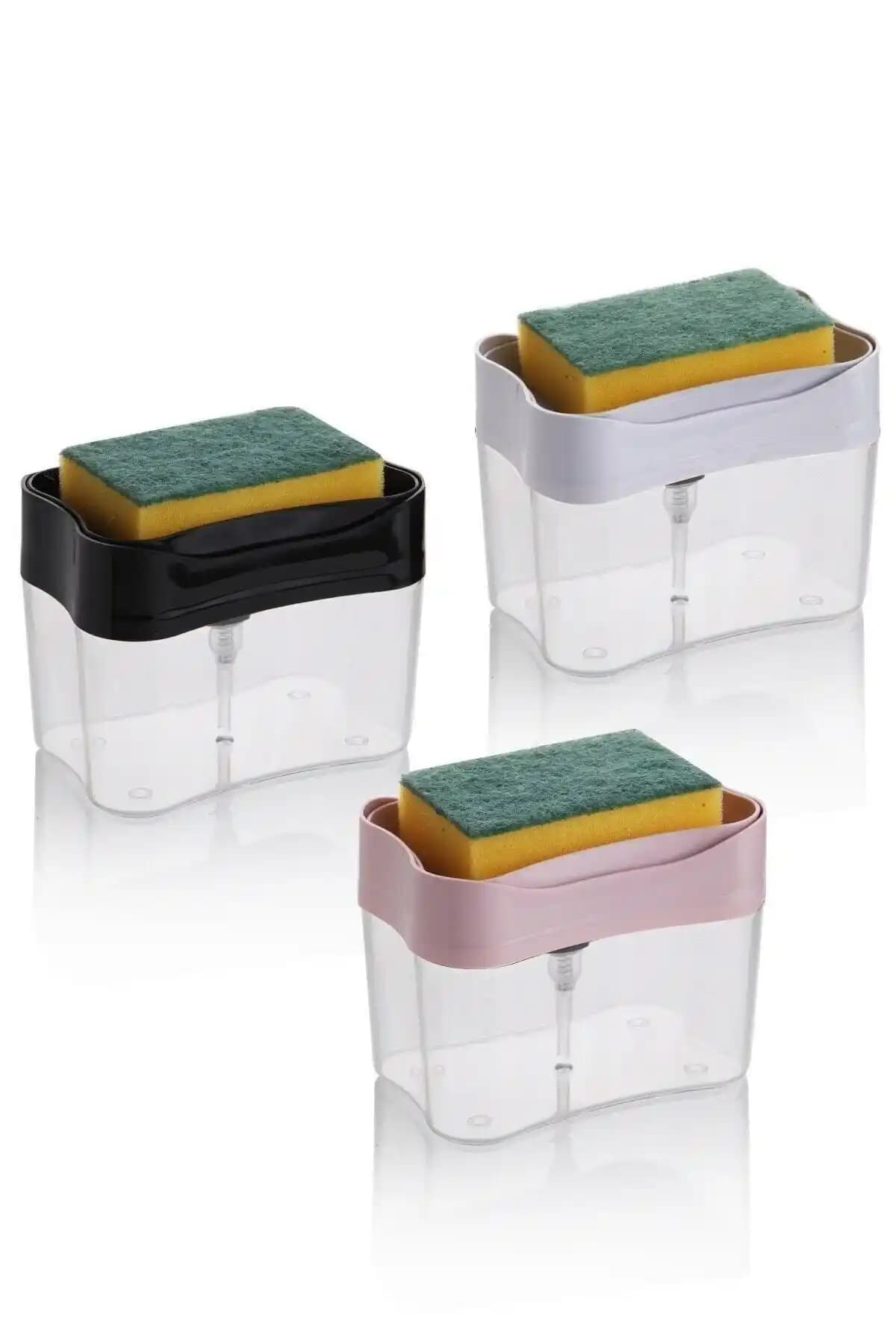 İndirimKap Deterjan Hazneli Otomatik Basmalı Bulaşık Süngerlik Ürünü ve Özellikleri