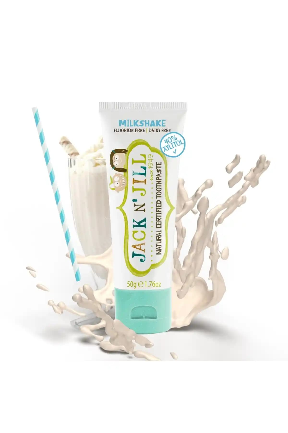 Jack N'Jill Doğal Sertifikalı Çocuk Diş Macunu Güvenli ve Eğlenceli Temizlik İçin