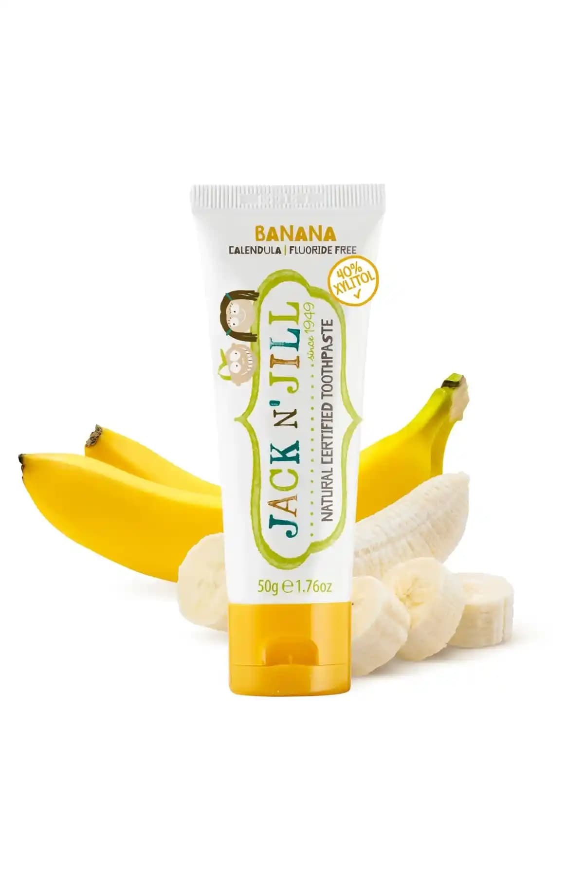 Jack N' Jill Muzlu Doğal Sertifikalı Çocuk Diş Macunu Güvenli ve Eğlenceli Diş Bakımı