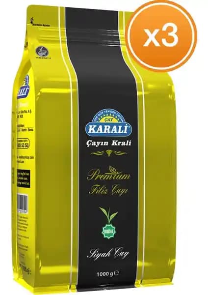 Karali Premium Filiz Dökme Çay Rize'nin Doğal ve Zengin Aromasıyla Sunuluyor