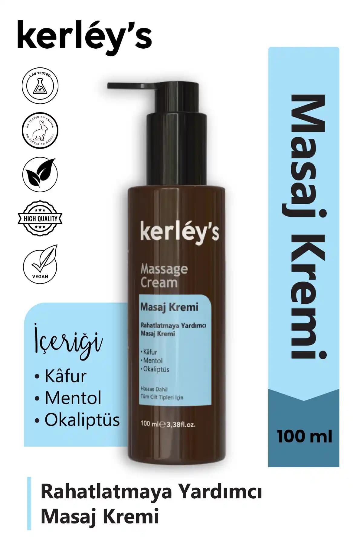 Kerley’s Rahatlatıcı Masaj Kremi: Doğal İçerikli Kas ve Stres Rahatlatıcı Ürün