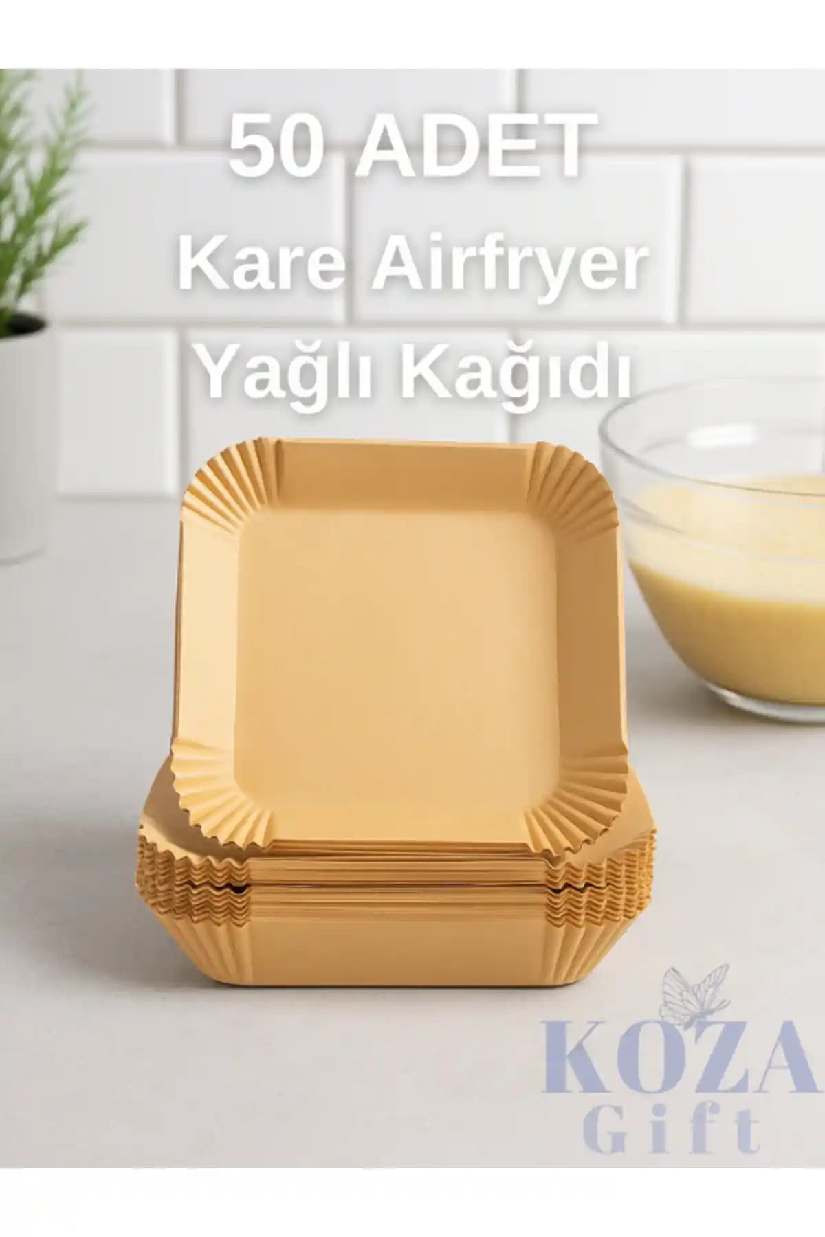 KeyfisePet Büyük Boy Fritöz Pişirme Kağıdı: Çok Yönlü ve Dayanıklı Mutfak Yardımcısı