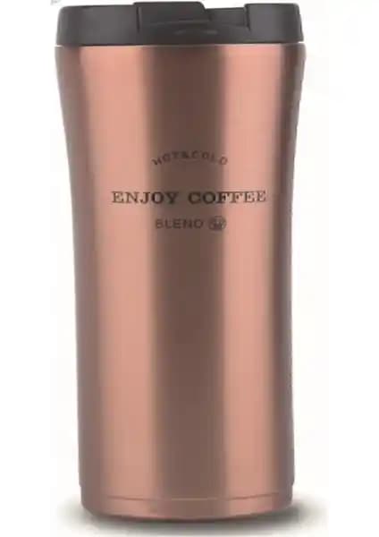 Korkmaz Freedom Colours Rosa Gold Mug: Şık ve Dayanıklı Sıcak Soğuk İçin Tasarlanmış Modern Kupa