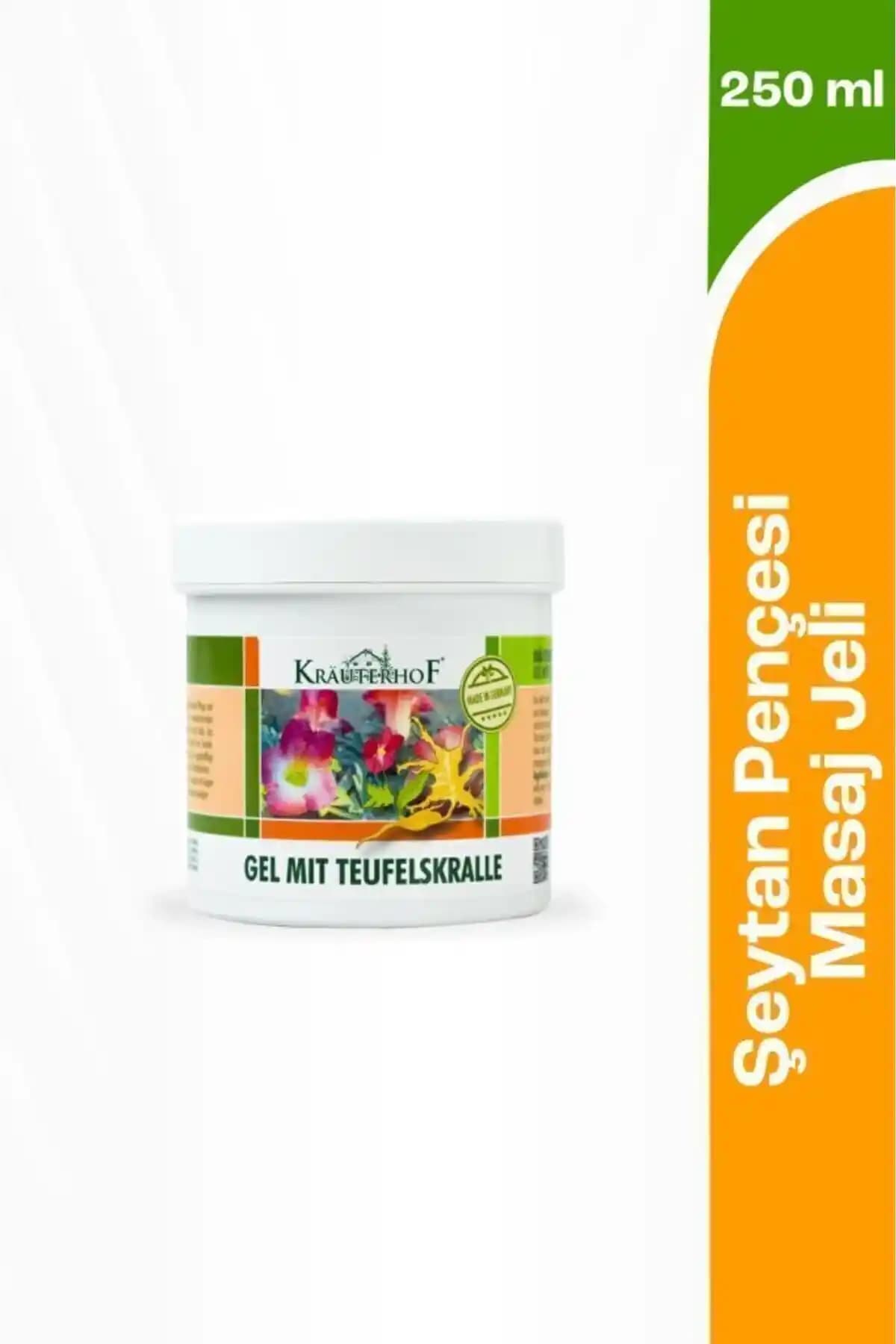 Krauterhof Şeytan Pençesi Masaj Jeli: Kas Ağrılarını Hafifletip Rahatlama Sağlayan Doğal Çözüm
