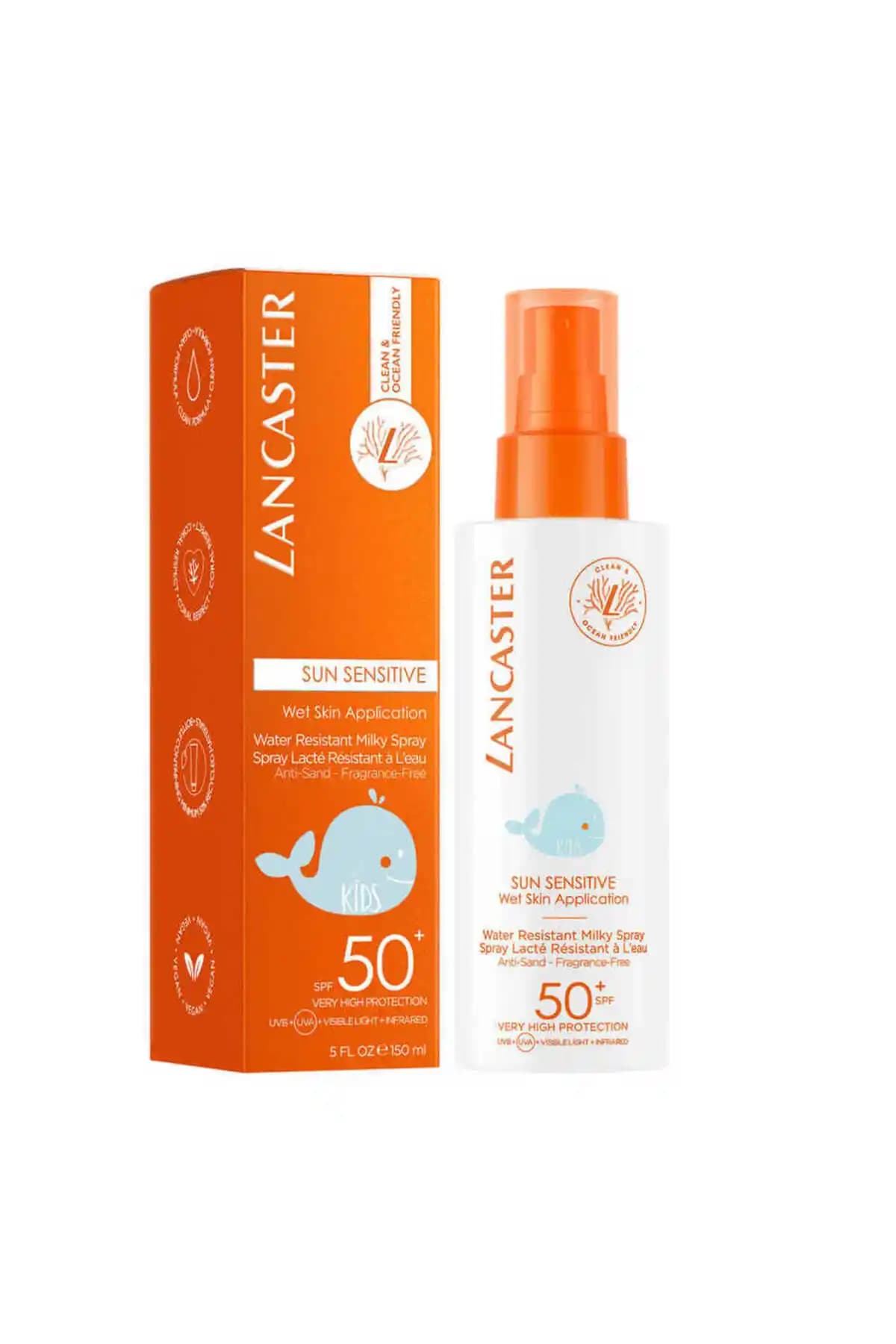 Lancaster Sun Sensitive Kids Milky Spray SPF50+ ile Çocuklarınızın Güneş Korumasında Güvenilir Seçenek