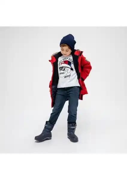 Lumberjack SNOWY 9PR Çocuk WaterProof Bot Ayakkabı Kış ve Yağışlı Havalarda Güvenle Kullanım