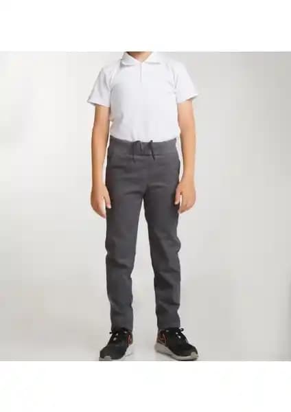 Mavimoure Beli Ribanalı Tam Lastikli Kanvas Kumaş Çocuk Okul Pantolonu İncelemesi