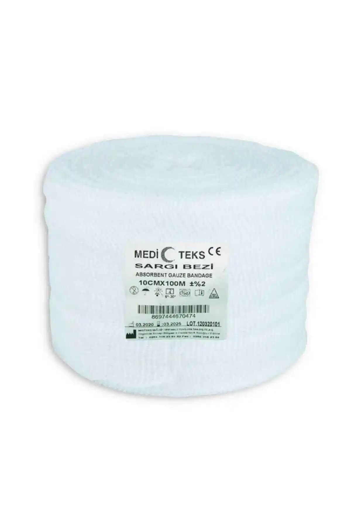 Mediteks Sargı Bezi 10cm×100mt: Güvenilir ve Hijyenik Yaralanma Bakım Malzemesi