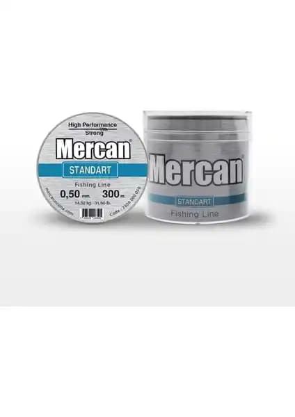 Mercan Standart Beyaz Bobin Makara Misina: Dayanıklı ve Ekonomik Balıkçılık Malzemesi