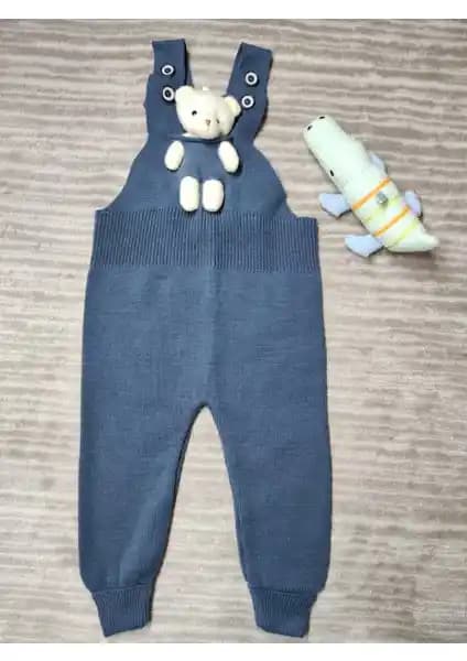 Meriç Bebe Askılı Triko Salopet Çocuklar İçin Konfor ve Şıklığın Buluşması