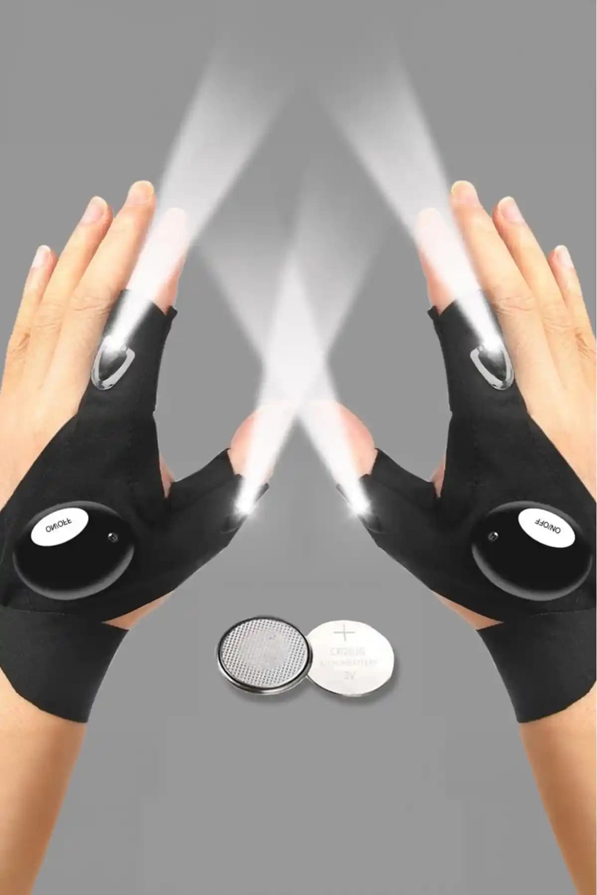 Mobee Led Işıklı Eldiven: Çok Yönlü ve Dayanıklı Gece Çalışma Ekipmanı