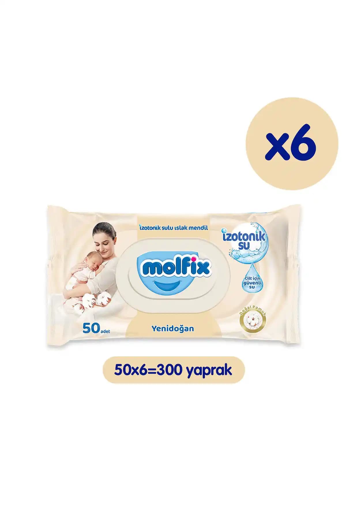 Molfix İzotonik Sulu Islak Mendil: Hassas Bebek Ciltleri İçin Güvenilir Temizlik Çözümü