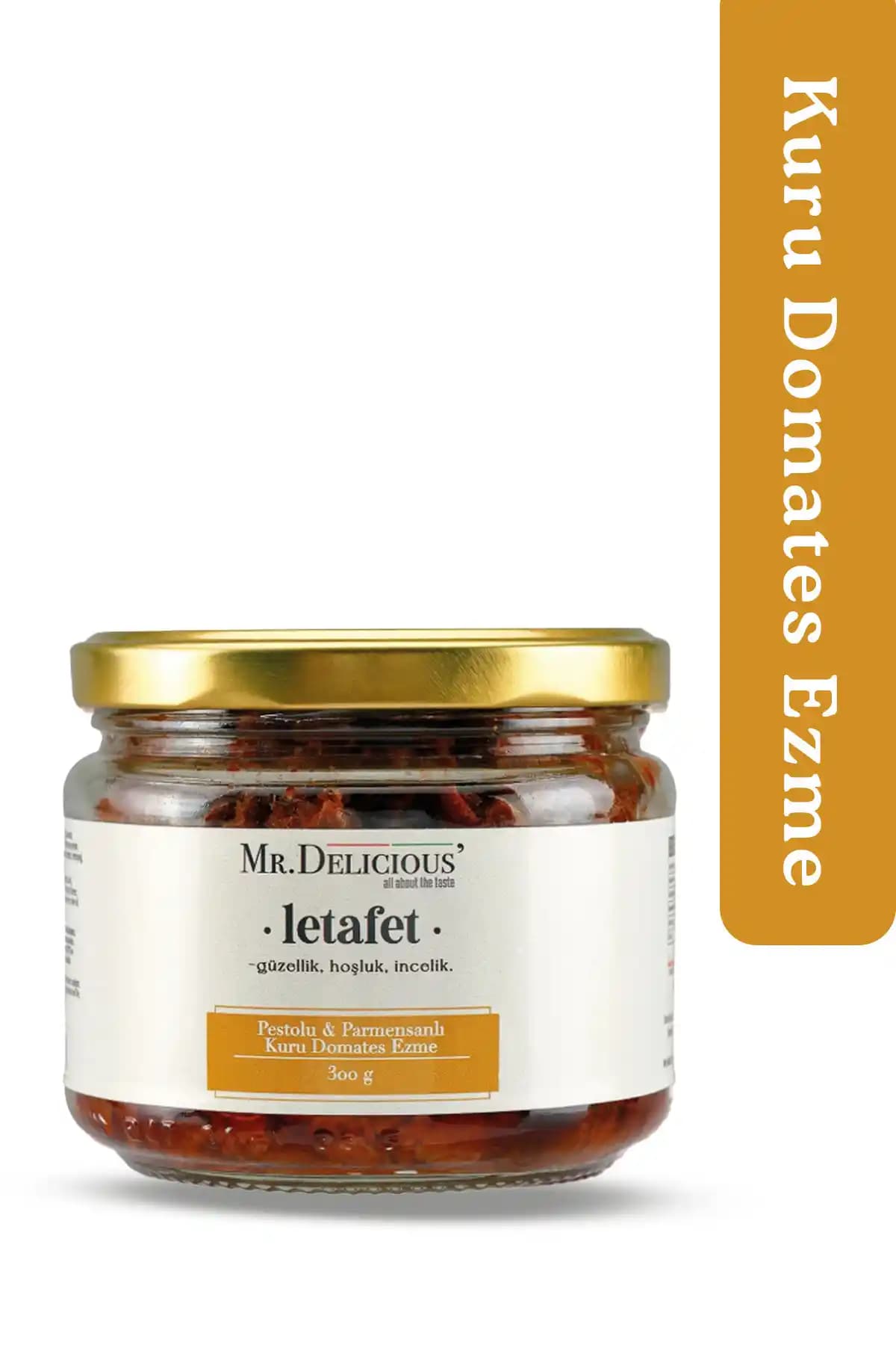 Mr. Delicious'in Pestolu ve Parmesanlı Kuru Domates Ezmesi Letafet Ürünü Tanıtımı ve Kullanım Alanları