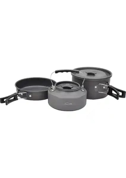 Nurgaz Campout Kamp Seti: Hafif ve Dayanıklı Kamp Mutfak Gereçleri İle Doğa Keyfini Artırın