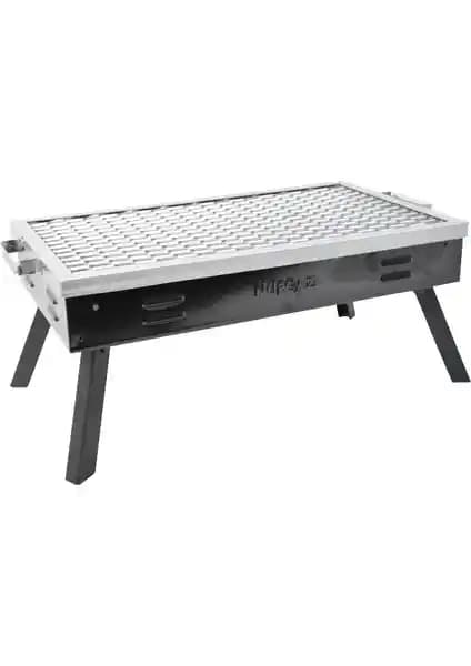 Nurgaz Kara Mangal Büyük: Dayanıklı ve Pratik Kullanımlı Taşınabilir Mangal Modeli