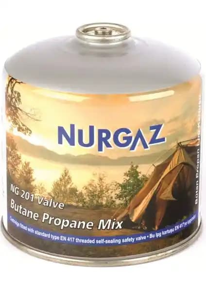 Nurgaz NG 201-V Vidalı Kartuş 450 Gram Güvenilir ve Yüksek Performanslı Gaz Kaynağı
