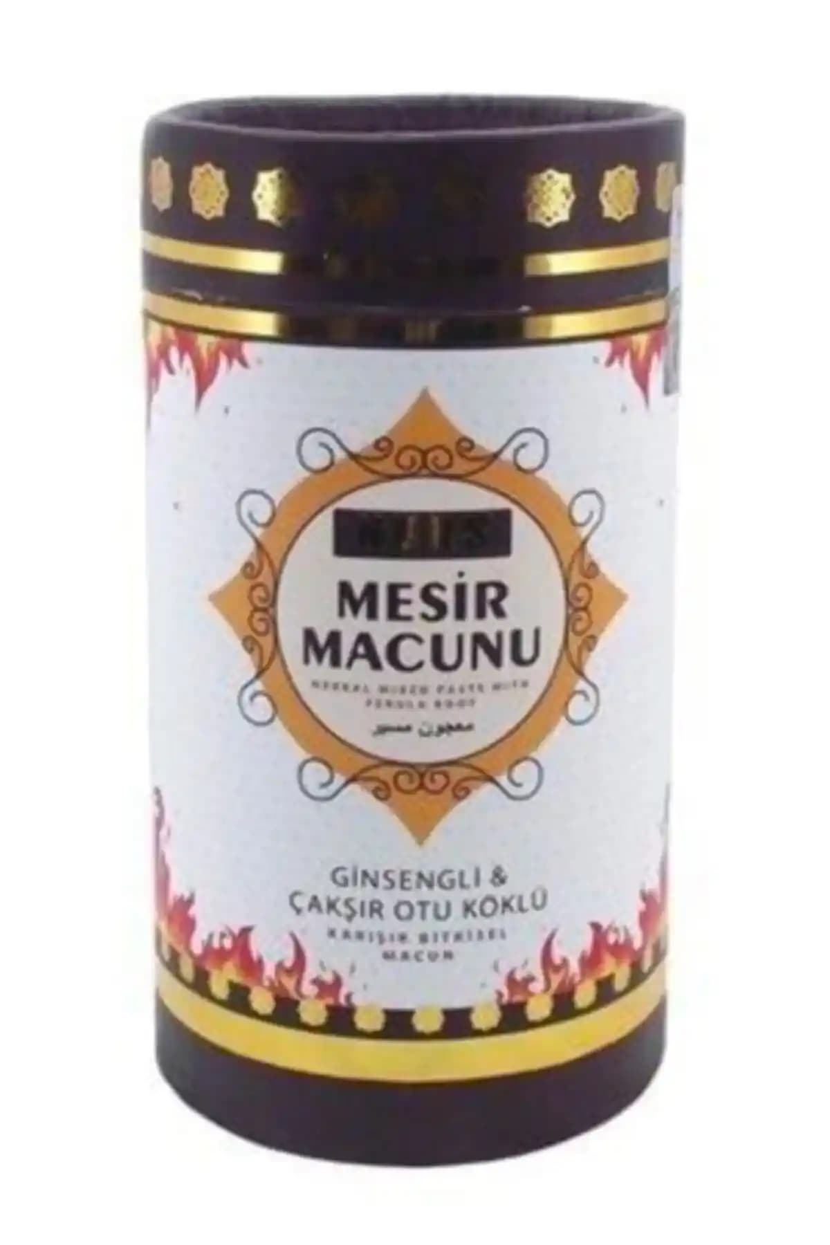 Nurs Mesir Macunu Ginseng Çakşır Otu Köklü Doğal Enerji ve Sağlık Takviyesi